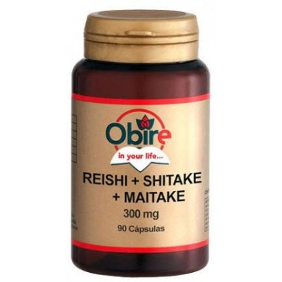 comprar OBIRE REISHI + SHITAKE + MAITAKE 90 CAPSULAS OBIRE