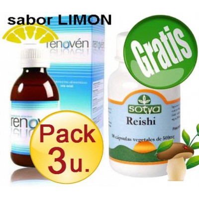 comprar Renoven PACK 3 u. RENOVEN Limon + REISHI SOTYA*