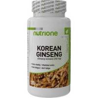 GINSENG ROJO PANAX KOREANO 250MG 120 CAPS NUTRIONE