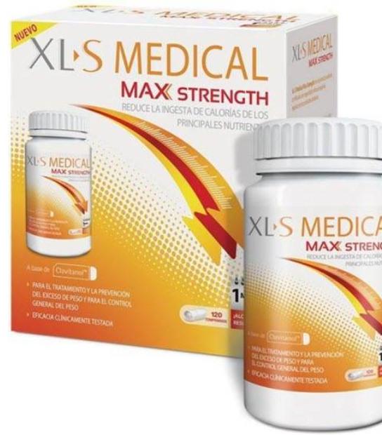 COMPRAR XLS MEDICAL MAX STRENGTH 120 COMPRIMIDOS