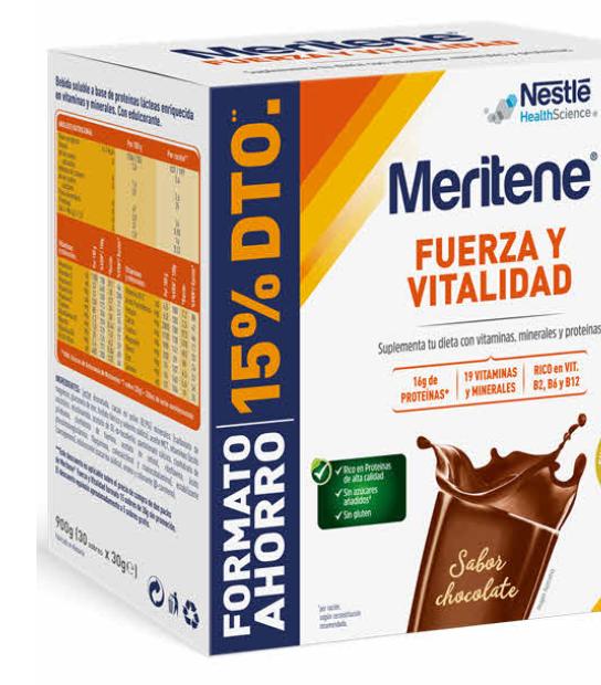 Comprar: MERITENE CHOCOLATE 15 SOBRES, Farmadina.com