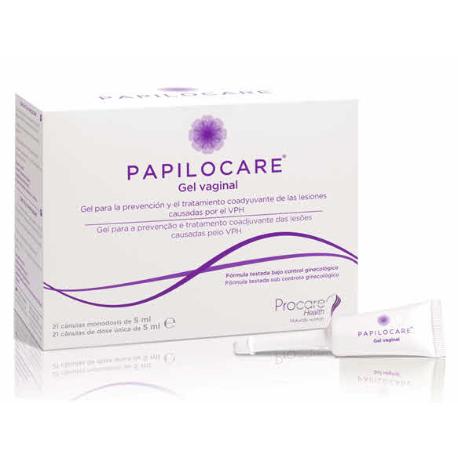 COMPRAR PAPILOCARE GEL VAGINAL 7 CANULAS 5 ML 