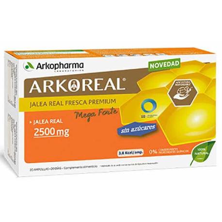 COMPRAR ARKOREAL 2500MG MEGAFORTE SIN AZUCAR BIO 