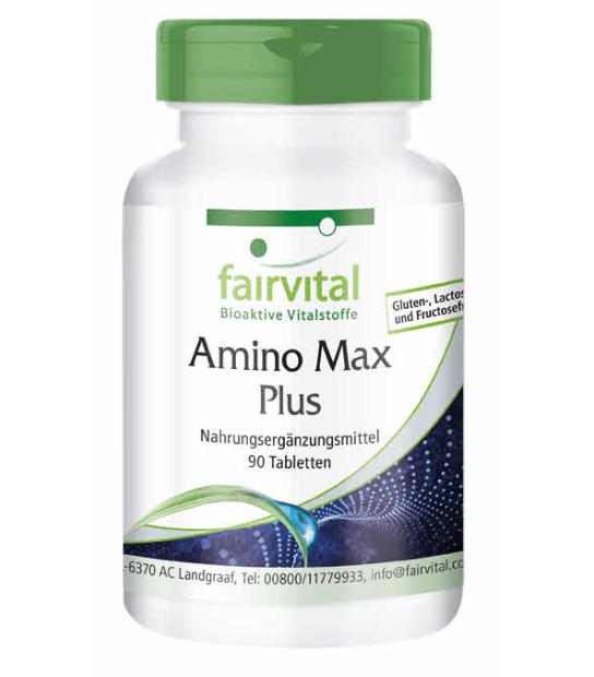 FAIRVITAL AMINO MAX PLUS 90 COMPRIMIDOS (Aminoacidos Esenciales)