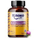 MILK THISTLE FORTE – 180 CAPSULAS – CARDO MARIANO CON ALCACHOFA, DIENTE DE LEON Y COLINA Kinoko Life